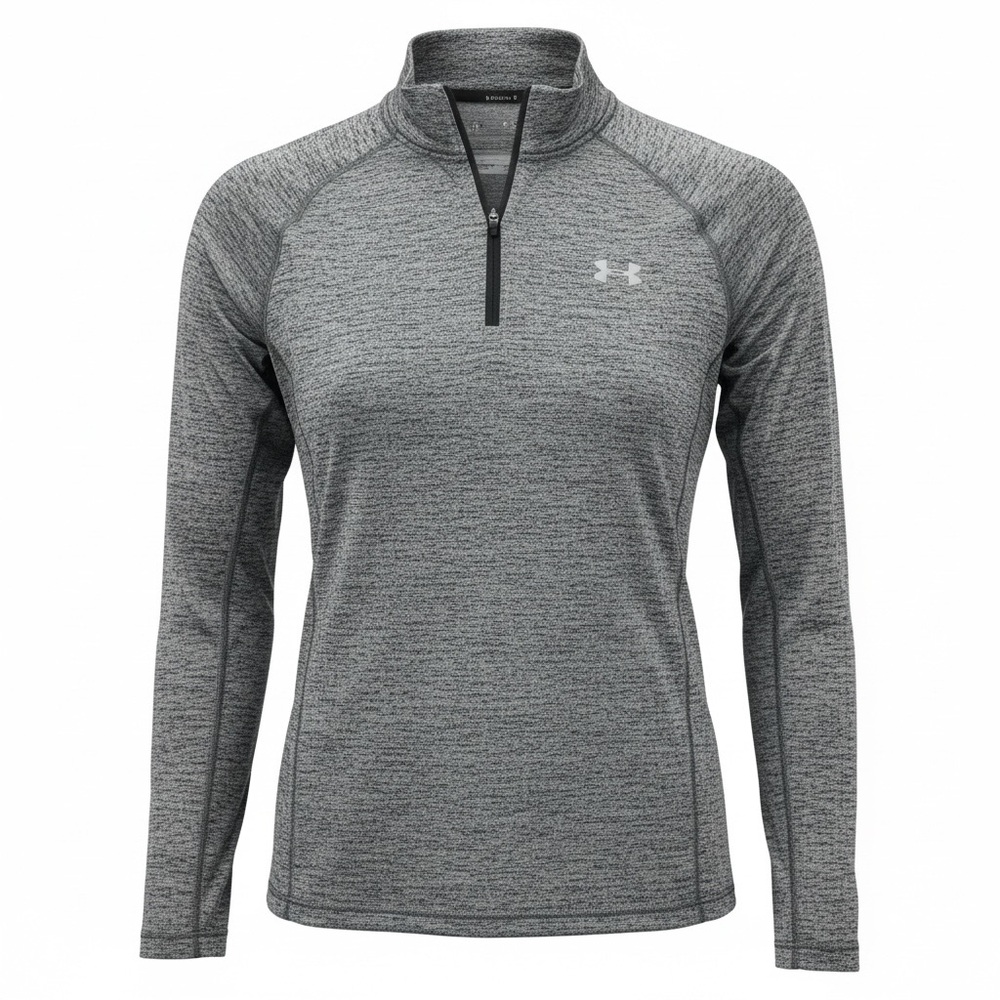 Under Armour‎ Women's Heathered Gray Quarter-Zip Sweatshirt